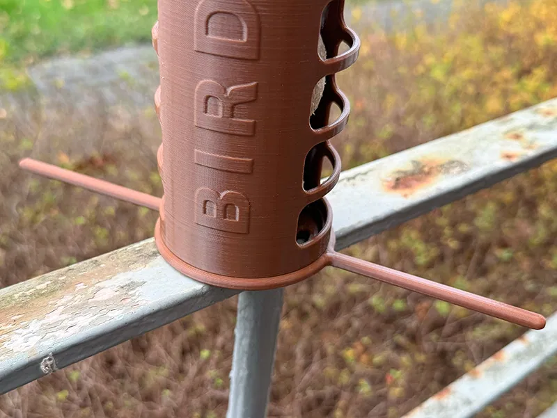 "Birdify" ► Máng Ăn Viên Mỡ Chim Modul | Modulare Halterung für Meisenknödel - Image 7