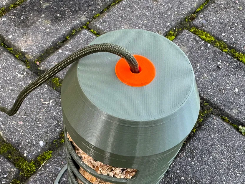 "Birdify" ► Máng Ăn Viên Mỡ Chim Modul | Modulare Halterung für Meisenknödel - Image 8