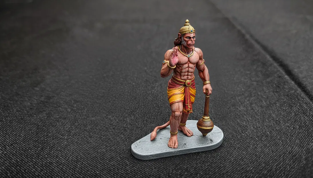 Tượng Lord Hanuman – Tư thế Ban Phước Đứng - Image 1