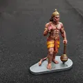 Tượng Lord Hanuman – Tư thế Ban Phước Đứng - Thumbnail 1