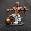 Tượng Thần Hanuman ở tư thế quỳ - Thumbnail 1