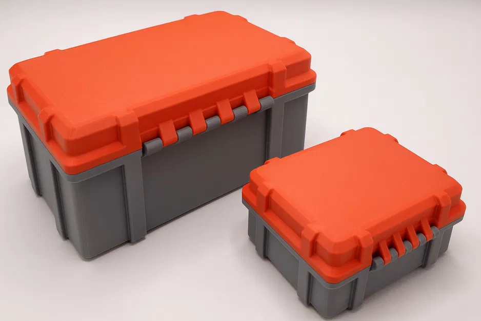 Hộp Lưu Trữ Có Bản Lề Theo Tham Số với Nắp Khớp Ngậm (SCAD Tùy Chỉnh) - Image 2