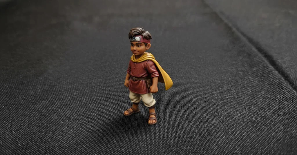Mô Hình 3D Splyion - Anh Hùng Phiêu Lưu Kỳ Ảo - Image 1