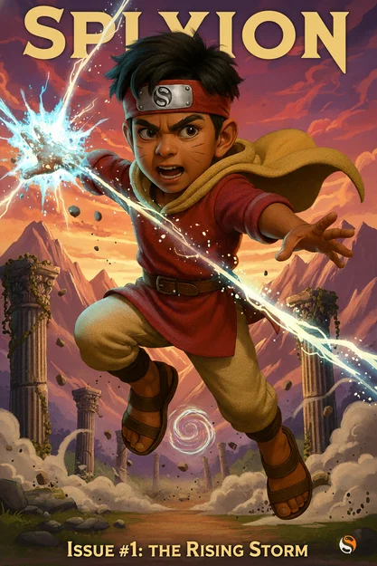 Mô Hình 3D Splyion - Anh Hùng Phiêu Lưu Kỳ Ảo - Image 4