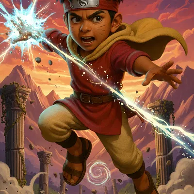 Mô Hình 3D Splyion - Anh Hùng Phiêu Lưu Kỳ Ảo