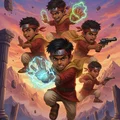 Mô Hình 3D Splyion - Anh Hùng Phiêu Lưu Kỳ Ảo - Thumbnail 5