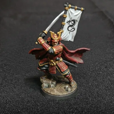 Mô Hình Samurai "Takeshi" - Tinh Hoa Nghệ Thuật 3D