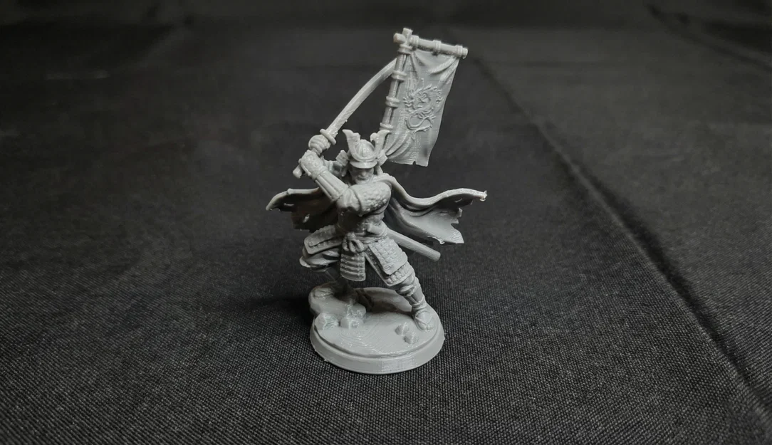 Mô Hình Samurai "Takeshi" - Tinh Hoa Nghệ Thuật 3D - Image 2