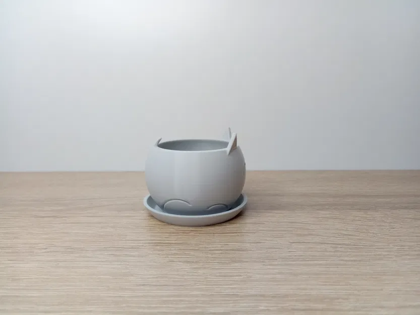 Chậu Cây Hình Mèo Dễ Thương - Có 4 Kích Cỡ - Image 2