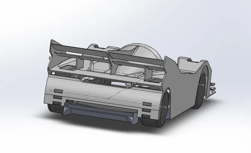 Thân xe cho khung gầm Tamiya TT02 - Image 2