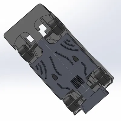 Thân xe cho khung gầm Tamiya TT02