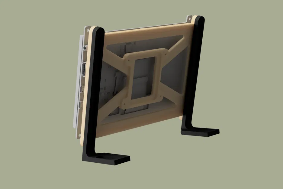 Khung để bàn cho màn hình Pi 7 inch - Image 1