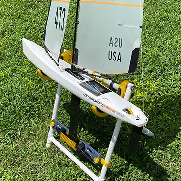 Giá đỡ thuyền buồm RC bằng ống PVC 3/4 " - 5 vị trí cho DF95, DF65, IOM, US1M, Star 45