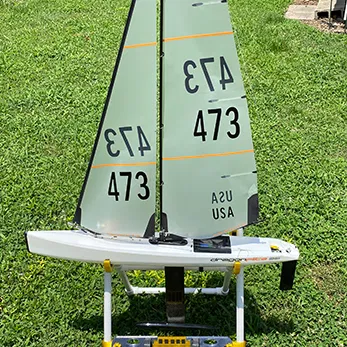 Giá đỡ thuyền buồm RC bằng ống PVC 3/4 " - 5 vị trí cho DF95, DF65, IOM, US1M, Star 45