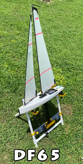 Giá đỡ thuyền buồm RC bằng ống PVC 3/4 " - 5 vị trí cho DF95, DF65, IOM, US1M, Star 45 - Image 6