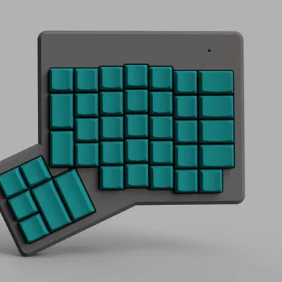 Bàn phím Cơ Ergodox Tự Làm