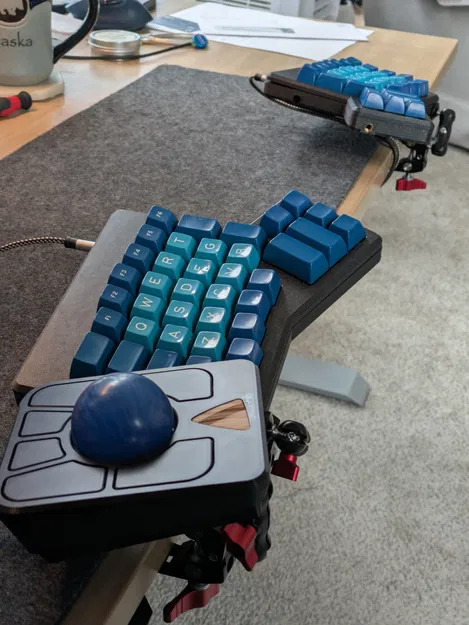 Vỏ Ergodox Có Thể Gắn Lên Tripod - Image 7