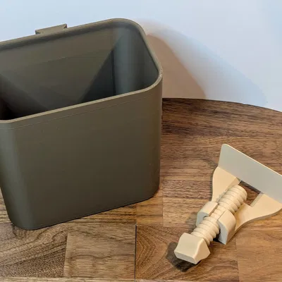 Thùng Rác Mini Kẹp Bàn