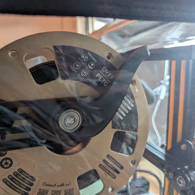 Giá Đỡ Cuộn Dây Ender 3 Gắn Bộ Bowden Ngược Cho Hộp Kín