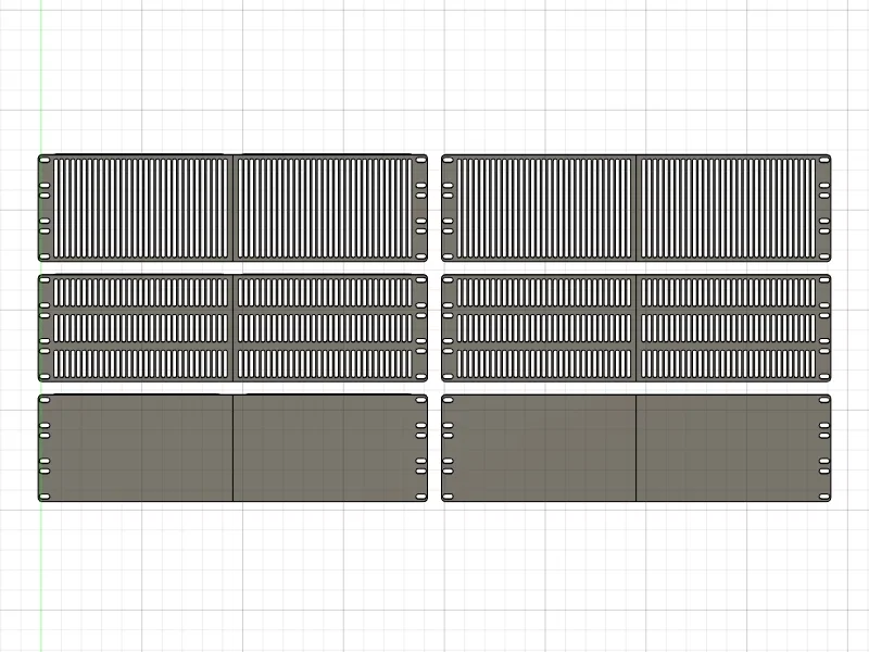 Tấm Che Rack Mount 3U 19-inch - Image 2