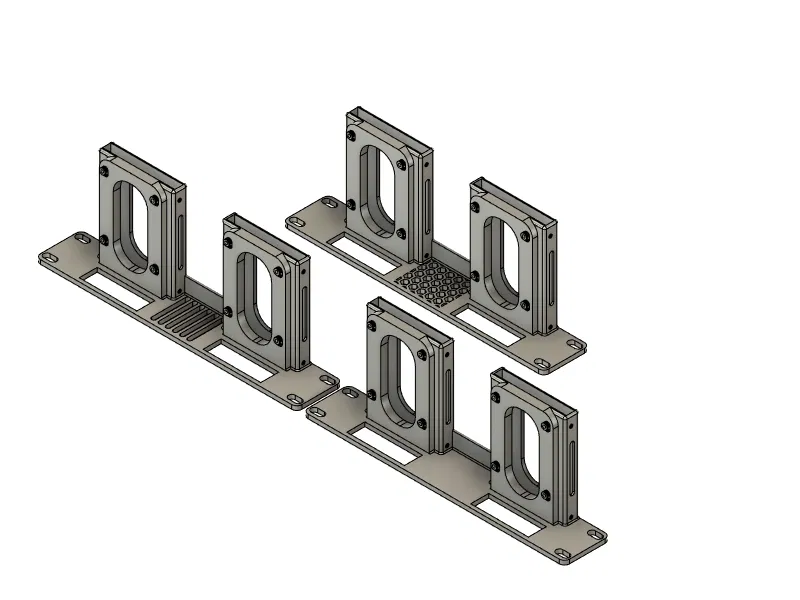 Giá đỡ Rack 10 inch cho 2 Raspberry Pi + 2 SSD 2.5 inch - Image 1