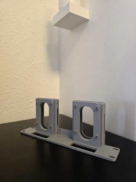 Giá đỡ Rack 10 inch cho 2 Raspberry Pi + 2 SSD 2.5 inch - Image 3