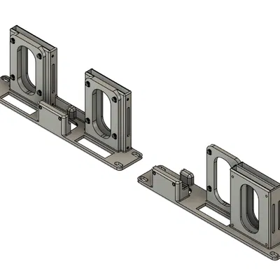 Giá đỡ Rack 10 inch cho RPi + 2 SSD 2.5 inch + 1 JetKVM
