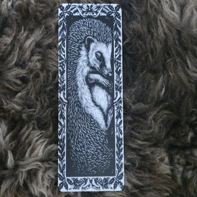 Dấu trang động vật hoang dã Nhím uy dũng