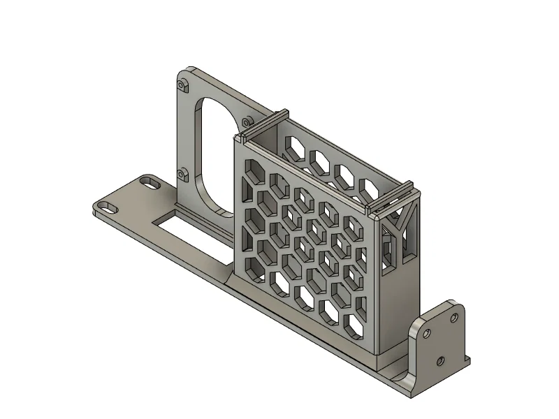 Giá Đỡ Rack 19 Inch TP-Link LS105G + Raspberry Pi - Image 1