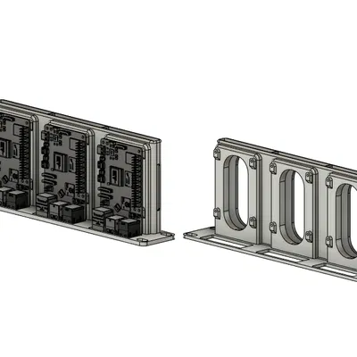 Giá Đỡ Tủ Rack 10 Inch Cho Raspberry Pi + 2.5 SSD