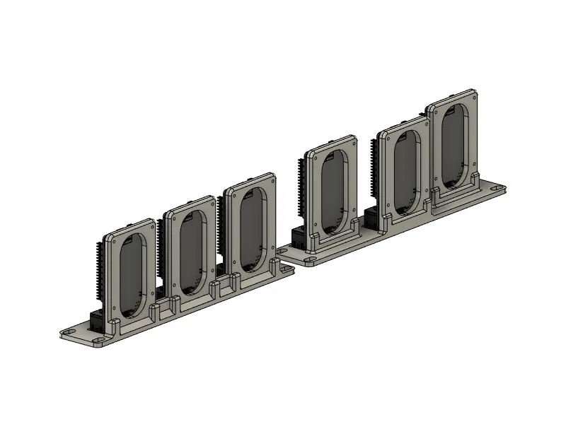 Giá đỡ Rack 10 inch cho 3 Raspberry Pi 5 - Image 2