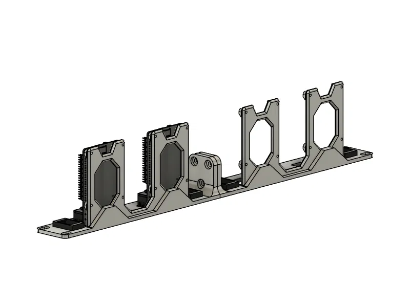 Giá đỡ rack 19 inch cho 4 Raspberry Pi - Image 2