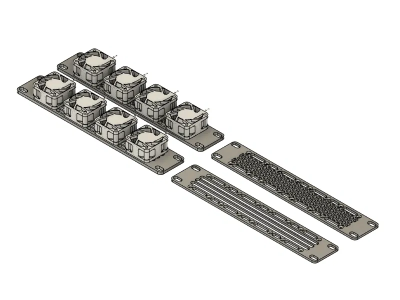 Tấm Quạt 40x40 Gắn Rack 10 inch - Image 1