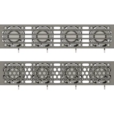 Tấm Quạt 40x40 Gắn Rack 10 inch