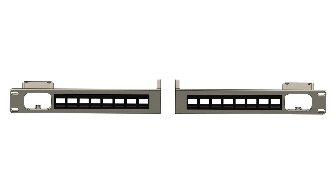 Giá đỡ rack 19 inch cho JetKVM + Keystone - Image 2