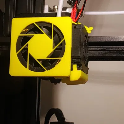 Mới Kẹp Quạt Tản Nhiệt Ender 3 4010 - Cover Quạt 40mm