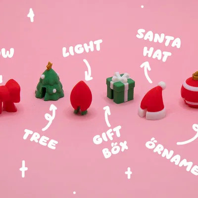 Dấu Đánh Dấu Đồ Uống Giáng Sinh