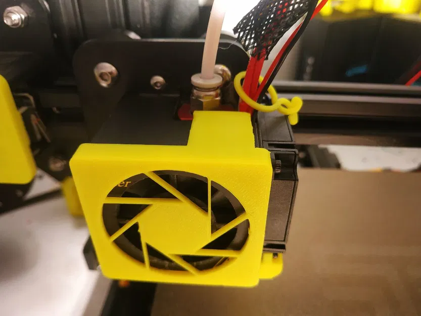 Mới Kẹp Quạt Tản Nhiệt Ender 3 4010 - Cover Quạt 40mm - Image 2