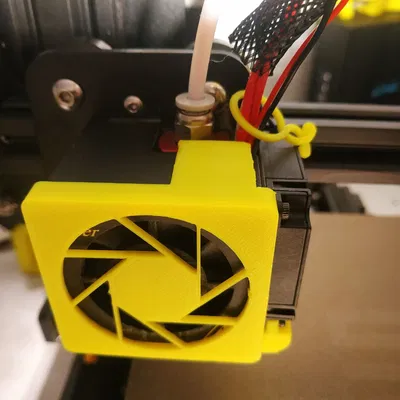 Mới Kẹp Quạt Tản Nhiệt Ender 3 4010 - Cover Quạt 40mm