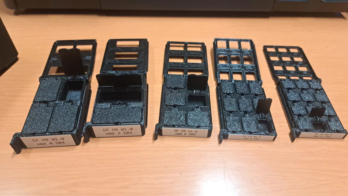 SLICC GF H9 W1.0 – Hệ thống Lưu trữ Hộp Đựng Tương thích Gridfinity - Image 5