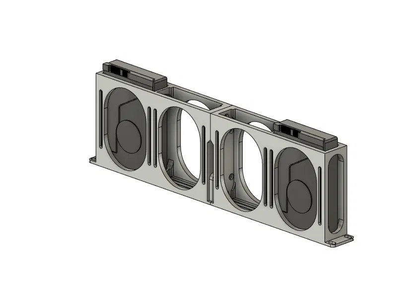 Giá đỡ 19-inch cho 4 ổ cứng 3.5 inch - Image 1