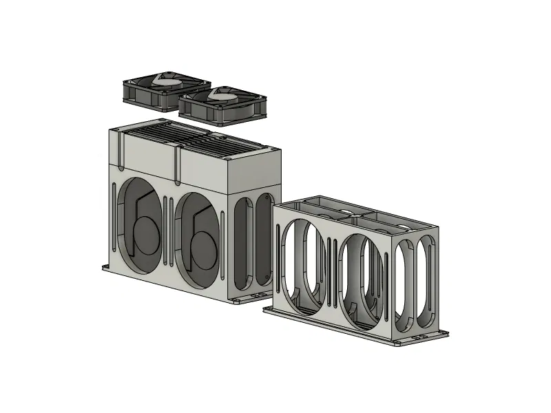 Giá Đỡ Rack 10 inch Cho 4 Ổ Cứng 3.5 inch - Image 1