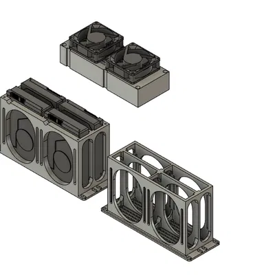 Giá Đỡ Rack 10 inch Cho 4 Ổ Cứng 3.5 inch