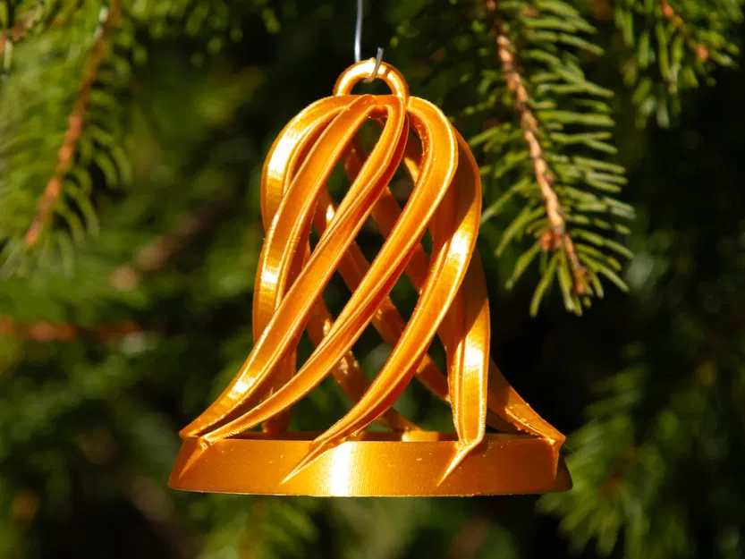 Chuông Giáng Sinh Xoắn Ốc Mở - Image 1