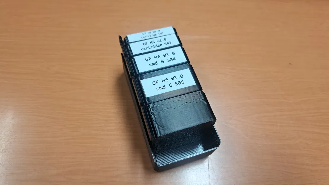 Hệ thống Lưu trữ Hộp mực Tương thích Gridfinity SLICC GF H6 W1.0 Có Nắp - Image 1