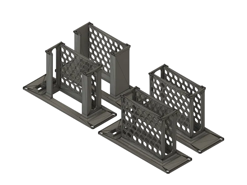 Giá đỡ rack 2U 10 inch cho Sonos Port - Image 1