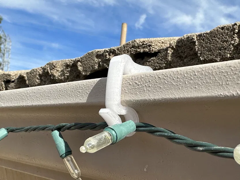 Kẹp máng xối đèn Giáng Sinh - Image 1