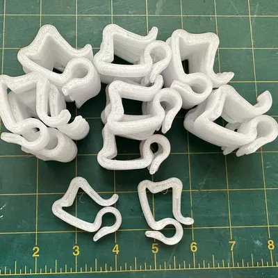 Kẹp máng xối đèn Giáng Sinh