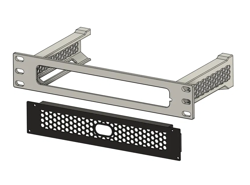 Giá đỡ gắn rack UCG Fiber (1U, 10 inch) - Image 4