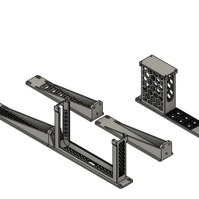 Giá đỡ Unifi UCG-Fiber cho Tủ Rack 19 inch